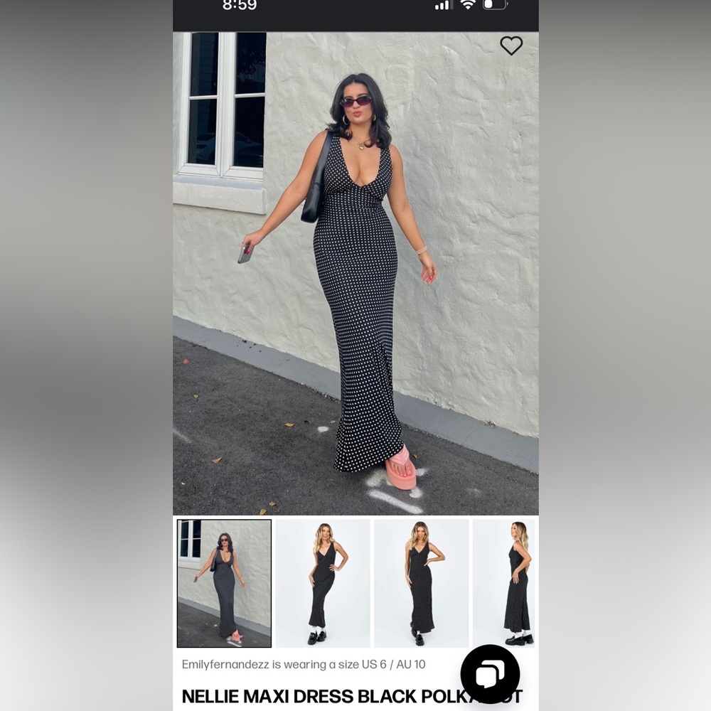 Princess Polly Nellie Maxi Dress
